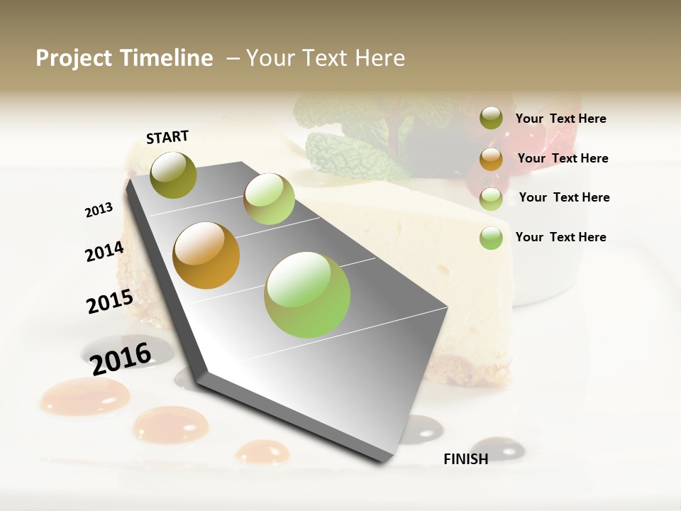 Creamy Cream Tasty PowerPoint Template