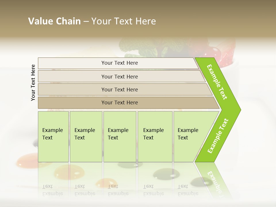 Creamy Cream Tasty PowerPoint Template