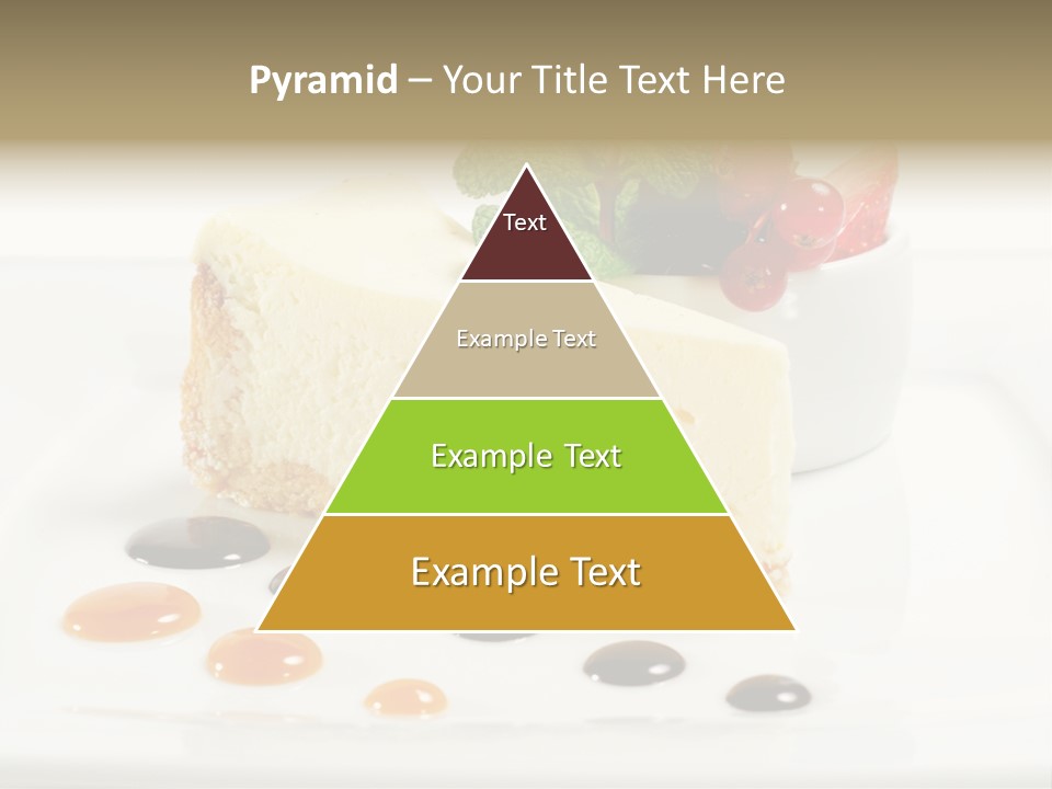 Creamy Cream Tasty PowerPoint Template