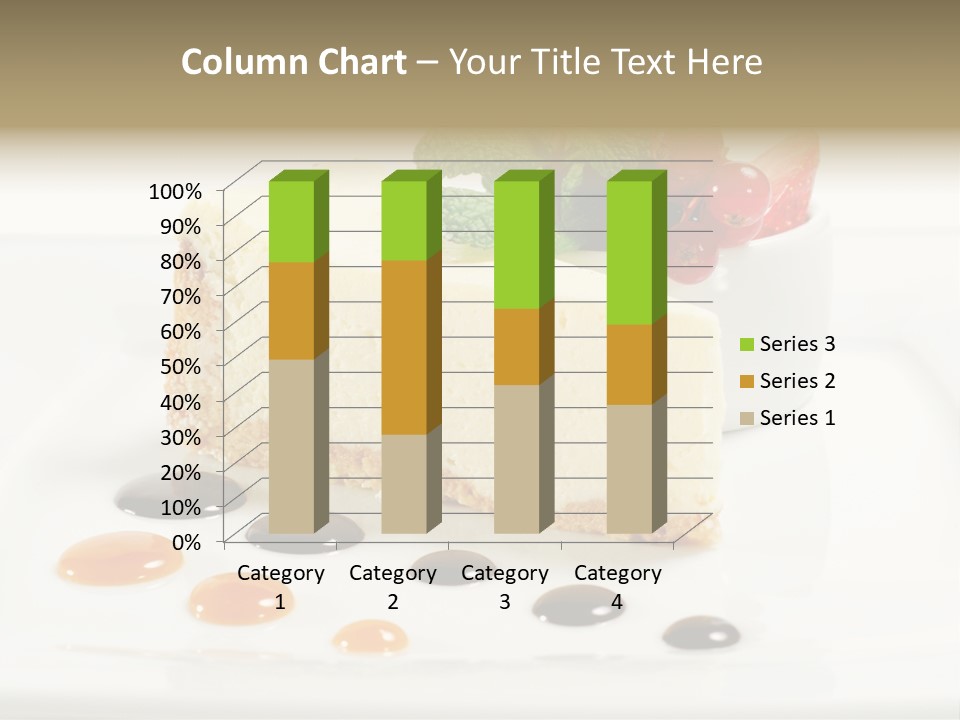 Creamy Cream Tasty PowerPoint Template