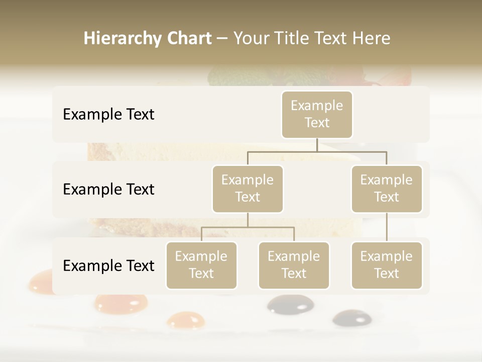 Creamy Cream Tasty PowerPoint Template