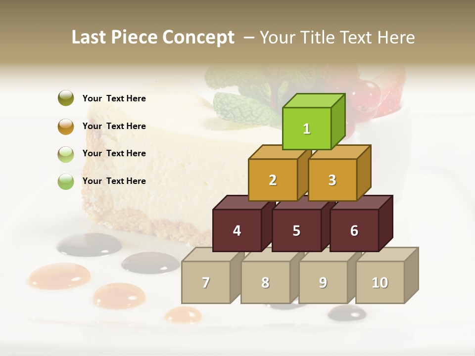 Creamy Cream Tasty PowerPoint Template