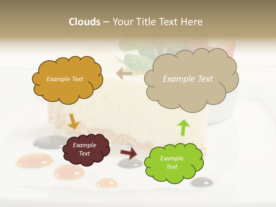 Creamy Cream Tasty PowerPoint Template