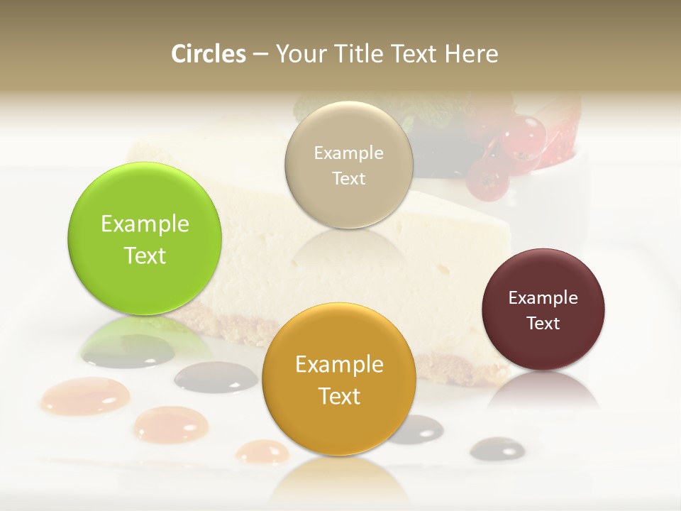 Creamy Cream Tasty PowerPoint Template