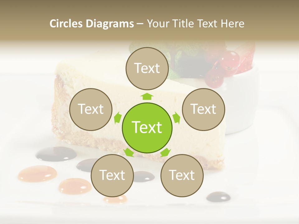 Creamy Cream Tasty PowerPoint Template