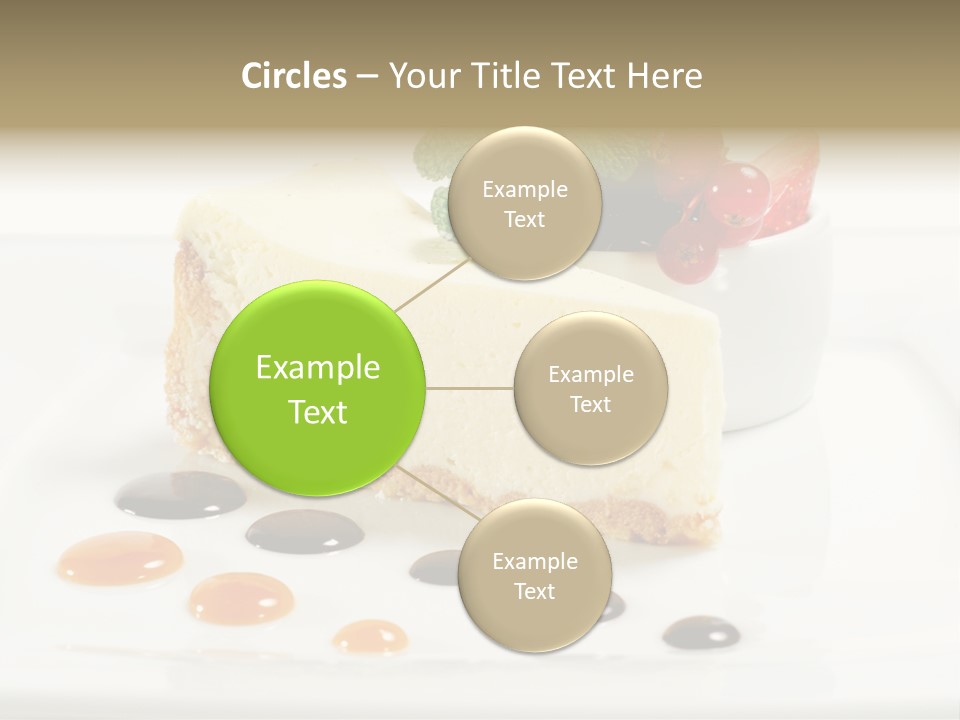 Creamy Cream Tasty PowerPoint Template