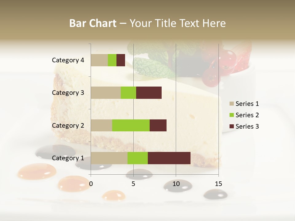 Creamy Cream Tasty PowerPoint Template