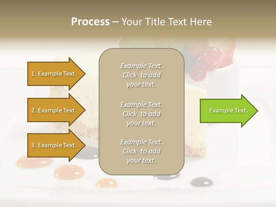 Creamy Cream Tasty PowerPoint Template