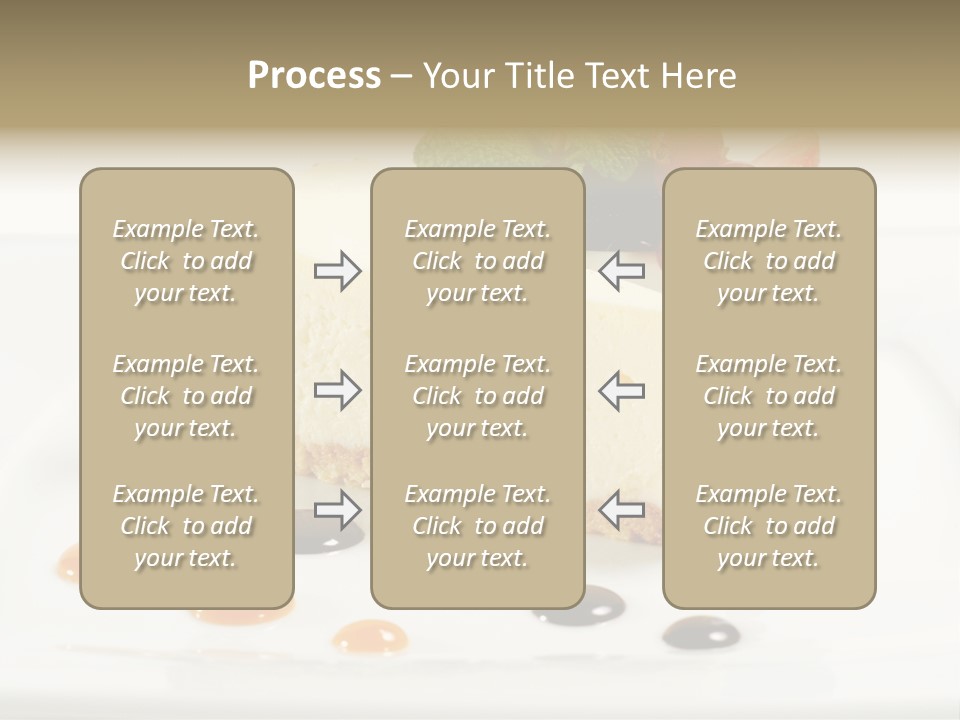 Creamy Cream Tasty PowerPoint Template
