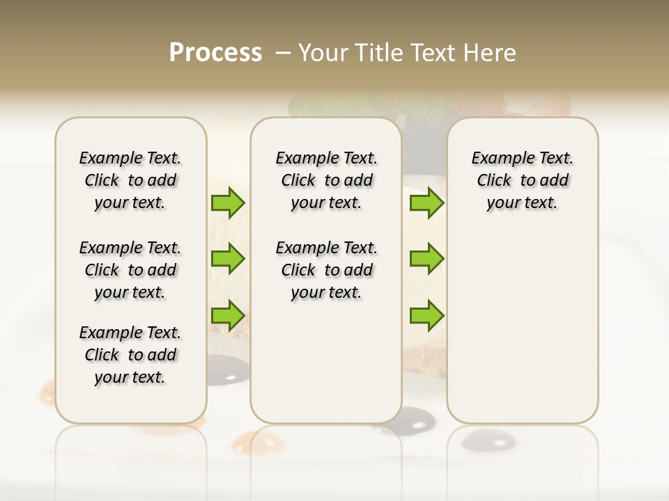 Creamy Cream Tasty PowerPoint Template