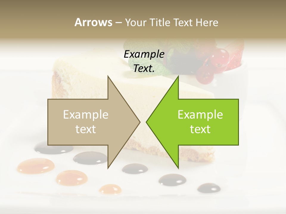 Creamy Cream Tasty PowerPoint Template