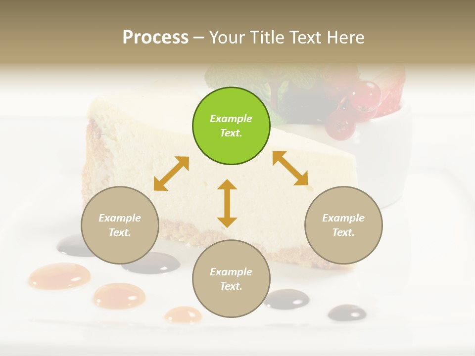 Creamy Cream Tasty PowerPoint Template