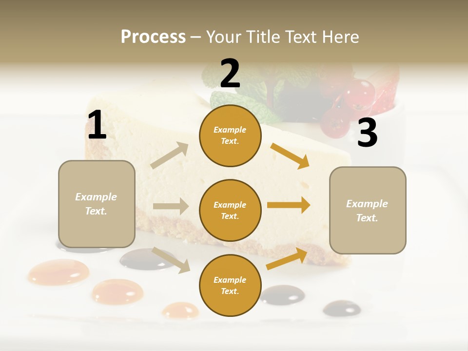 Creamy Cream Tasty PowerPoint Template
