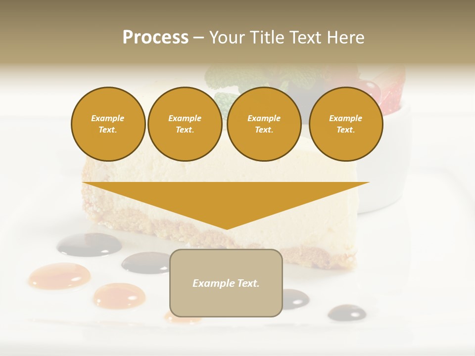 Creamy Cream Tasty PowerPoint Template