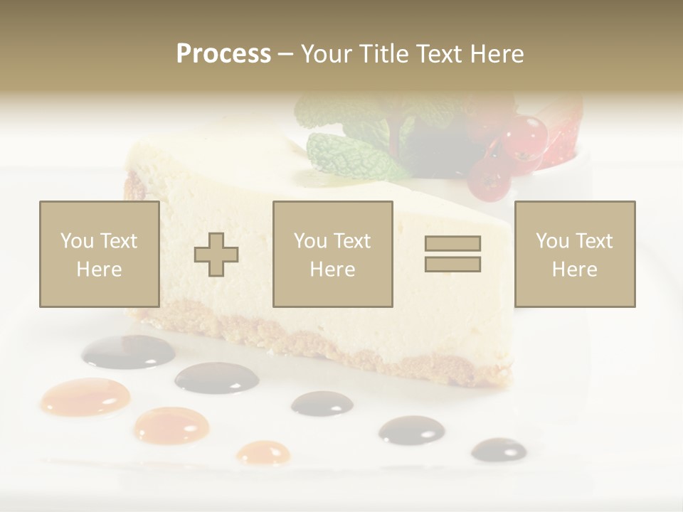 Creamy Cream Tasty PowerPoint Template
