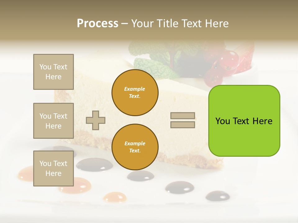 Creamy Cream Tasty PowerPoint Template