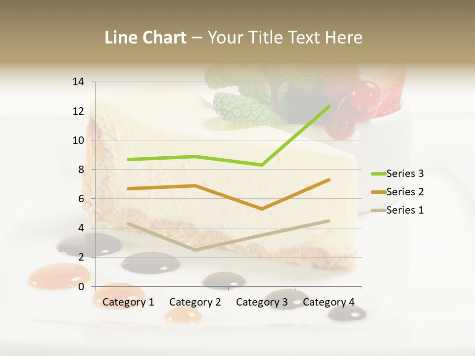 Creamy Cream Tasty PowerPoint Template