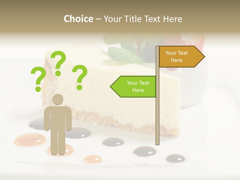 Creamy Cream Tasty PowerPoint Template