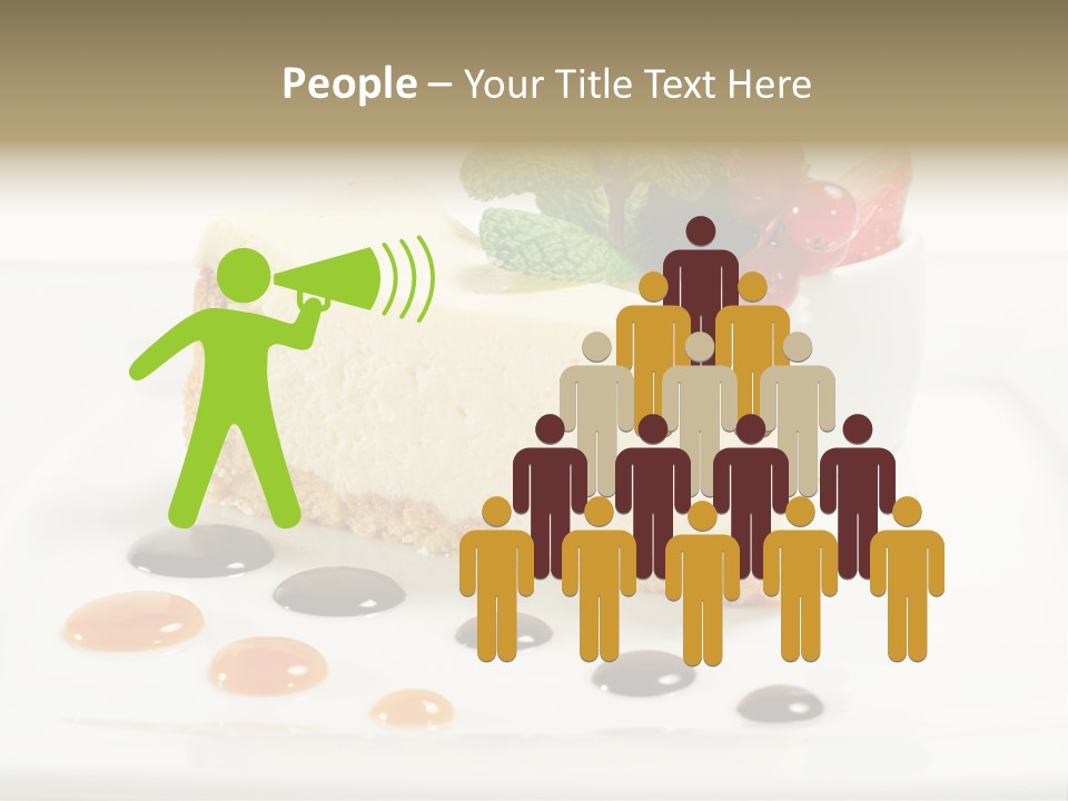 Creamy Cream Tasty PowerPoint Template