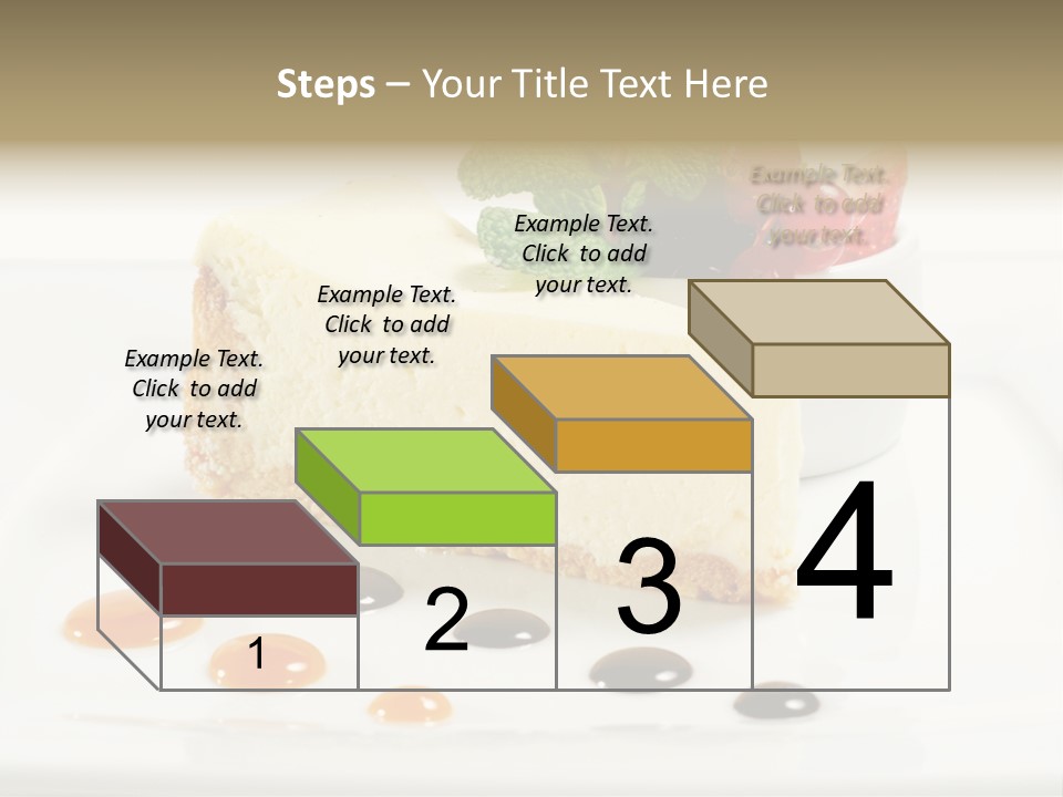 Creamy Cream Tasty PowerPoint Template