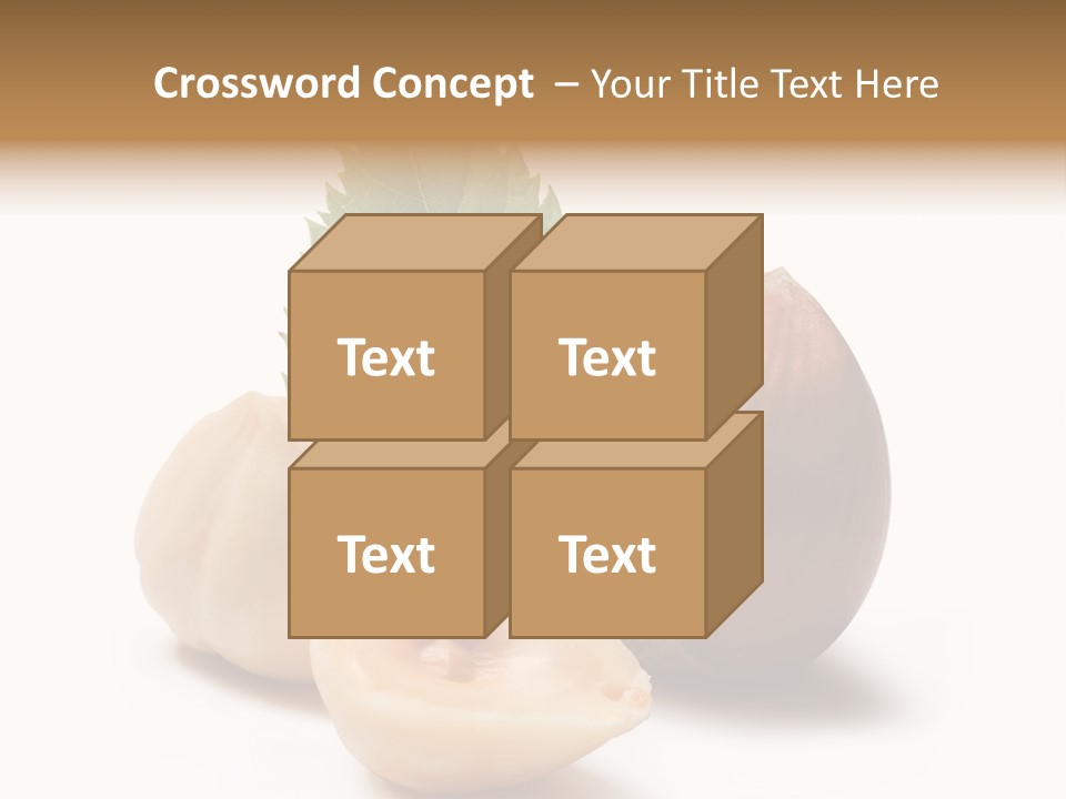 Nut Natural Fat PowerPoint Template