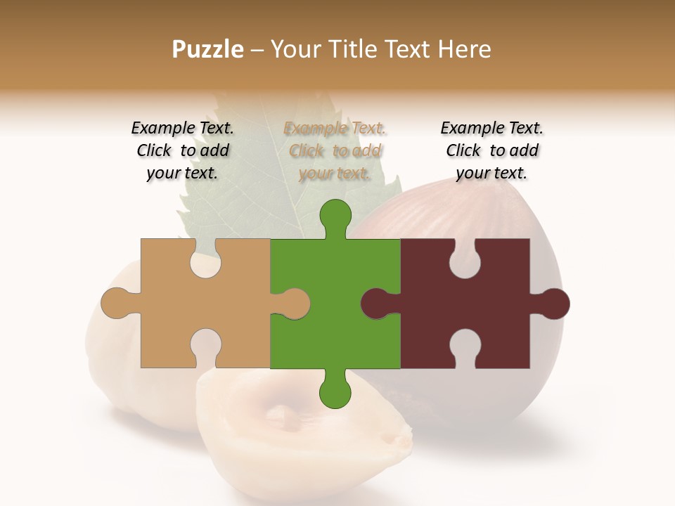 Nut Natural Fat PowerPoint Template