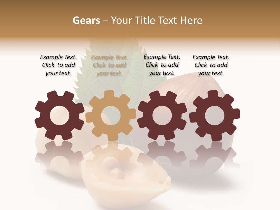 Nut Natural Fat PowerPoint Template