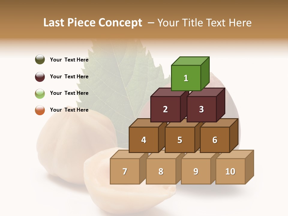 Nut Natural Fat PowerPoint Template