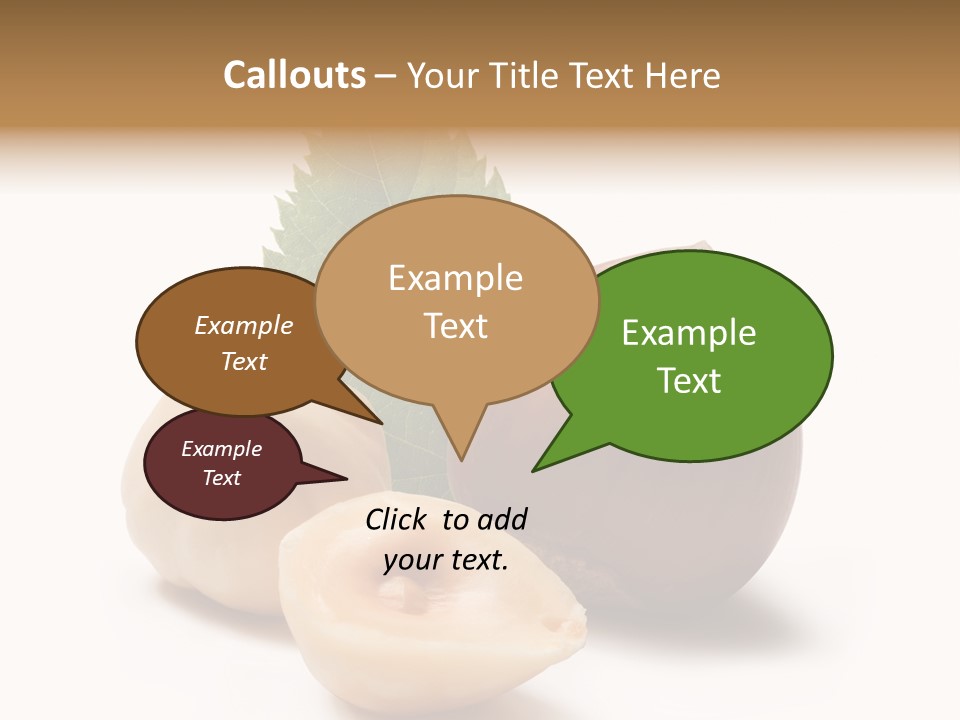 Nut Natural Fat PowerPoint Template