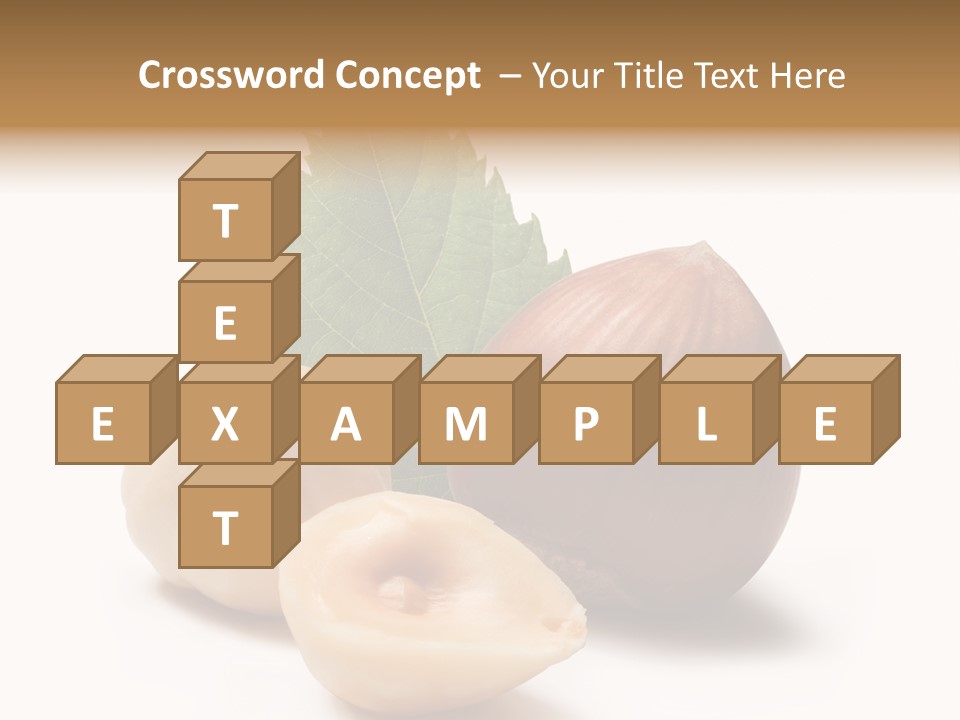 Nut Natural Fat PowerPoint Template