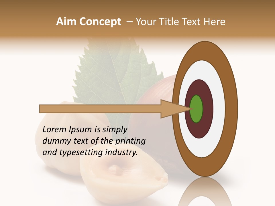 Nut Natural Fat PowerPoint Template