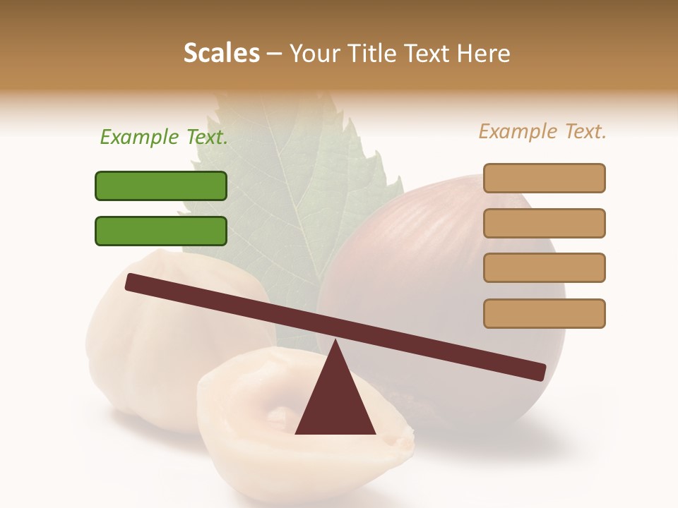 Nut Natural Fat PowerPoint Template