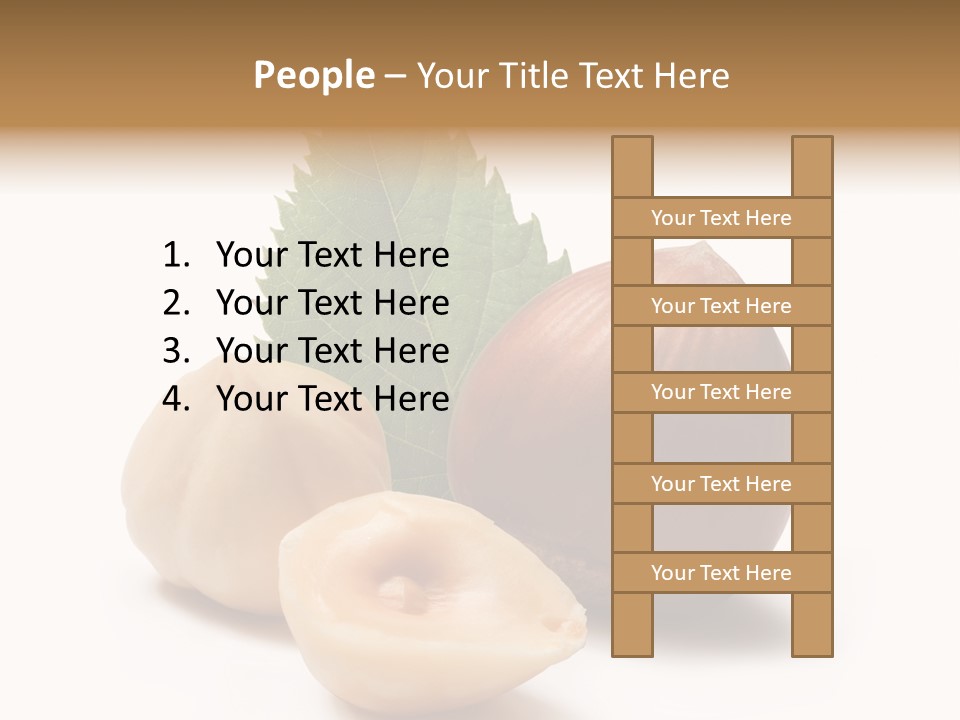Nut Natural Fat PowerPoint Template