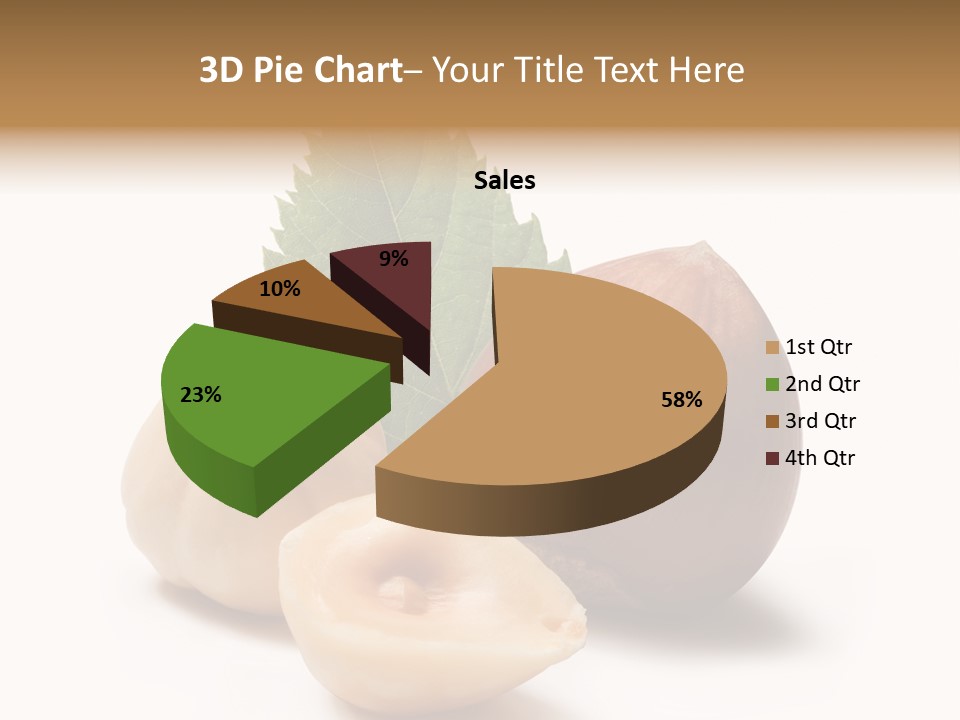 Nut Natural Fat PowerPoint Template