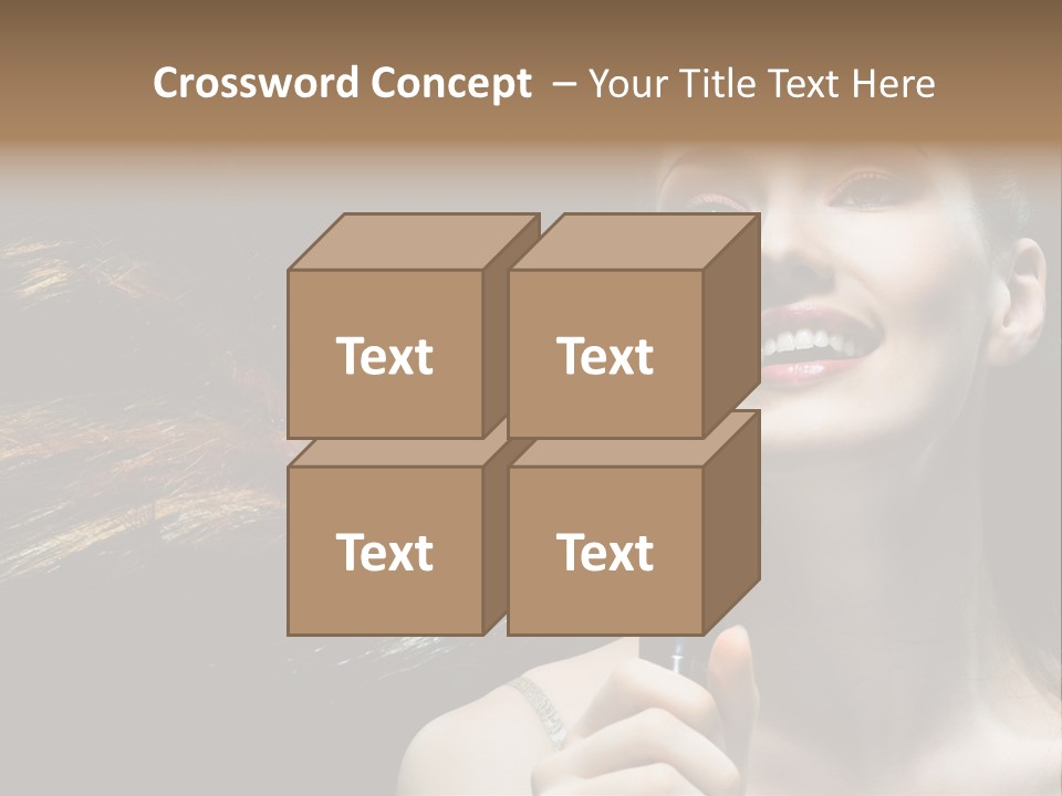 Caucasian Pop Studio PowerPoint Template