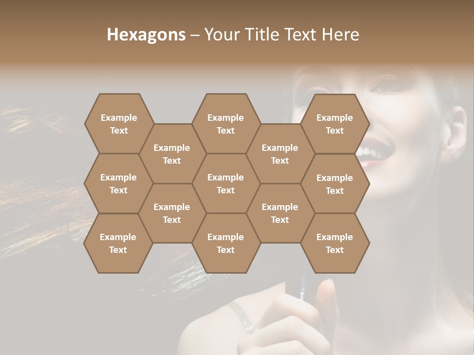 Caucasian Pop Studio PowerPoint Template