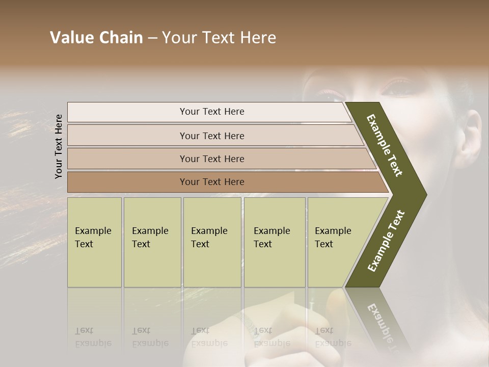 Caucasian Pop Studio PowerPoint Template