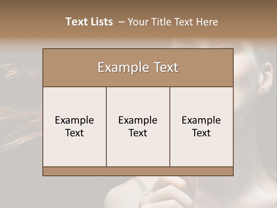 Caucasian Pop Studio PowerPoint Template