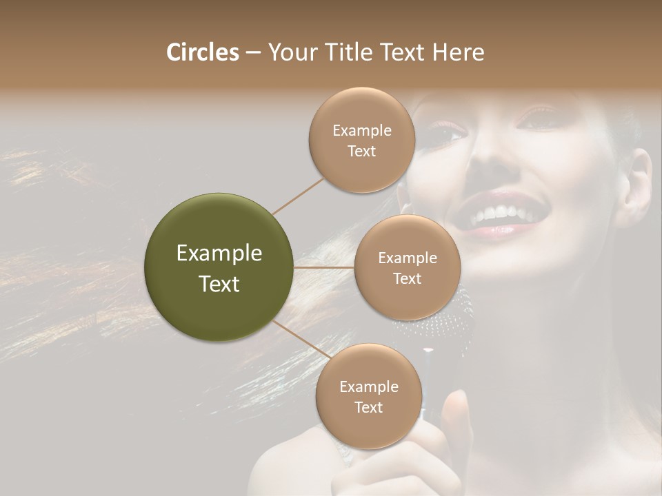 Caucasian Pop Studio PowerPoint Template