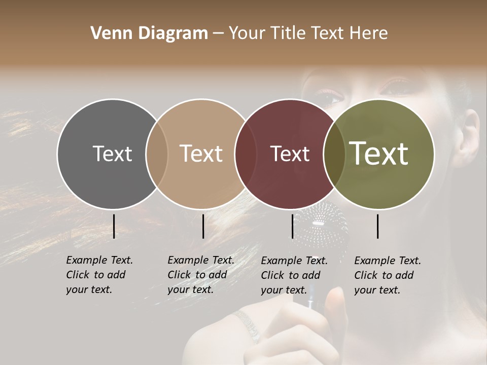 Caucasian Pop Studio PowerPoint Template