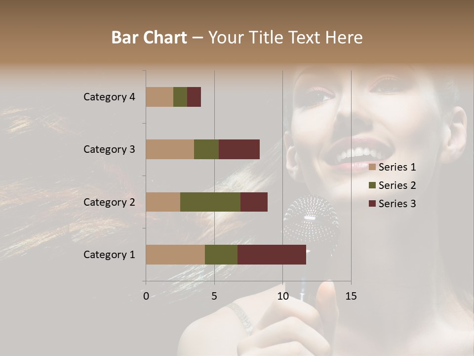 Caucasian Pop Studio PowerPoint Template