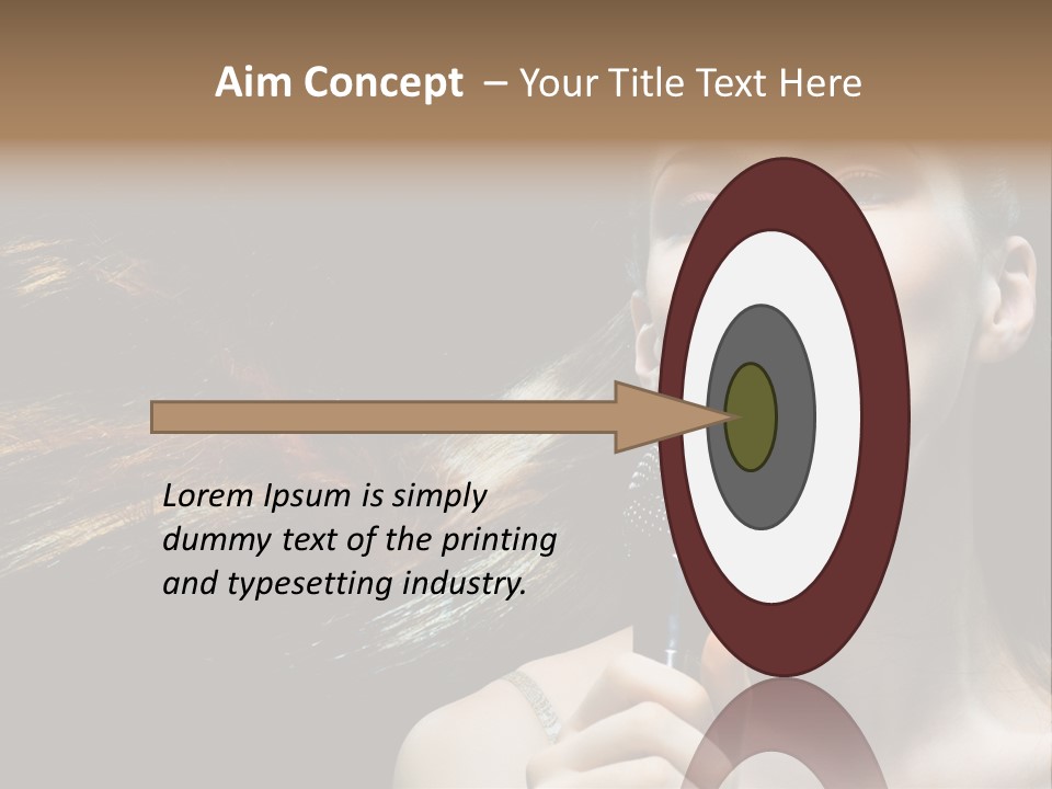 Caucasian Pop Studio PowerPoint Template