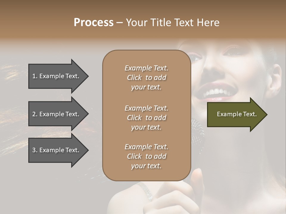 Caucasian Pop Studio PowerPoint Template