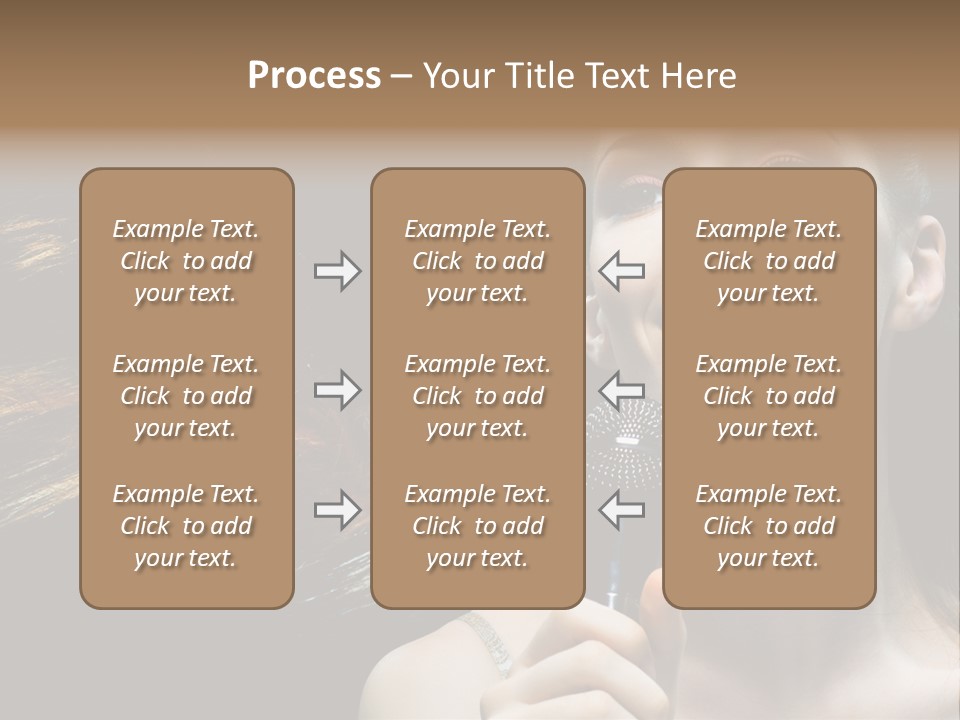 Caucasian Pop Studio PowerPoint Template
