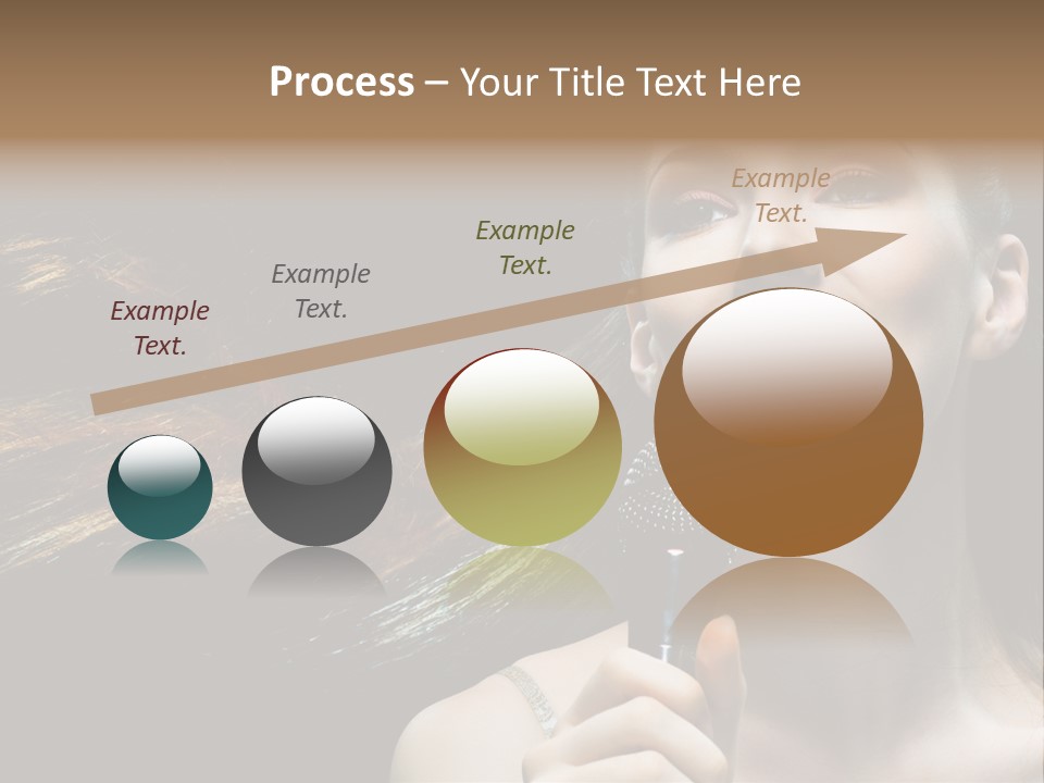 Caucasian Pop Studio PowerPoint Template