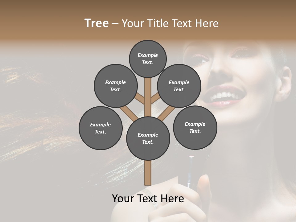 Caucasian Pop Studio PowerPoint Template