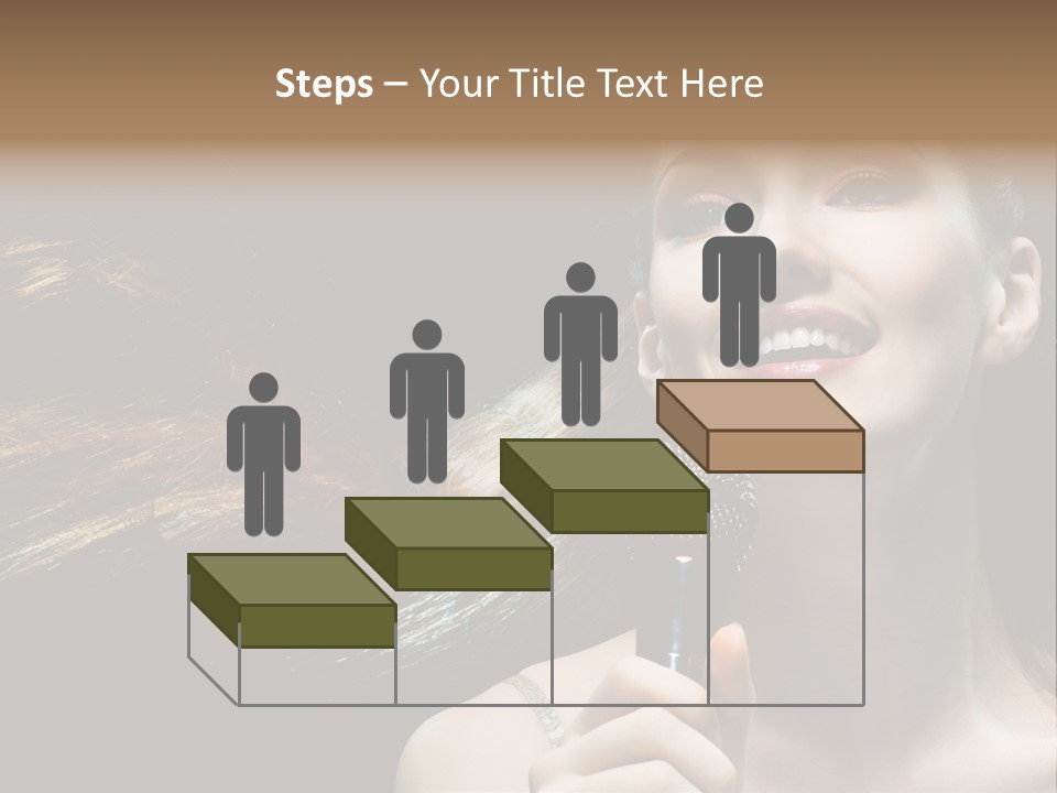 Caucasian Pop Studio PowerPoint Template