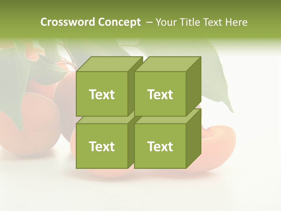 Summer Tree White PowerPoint Template