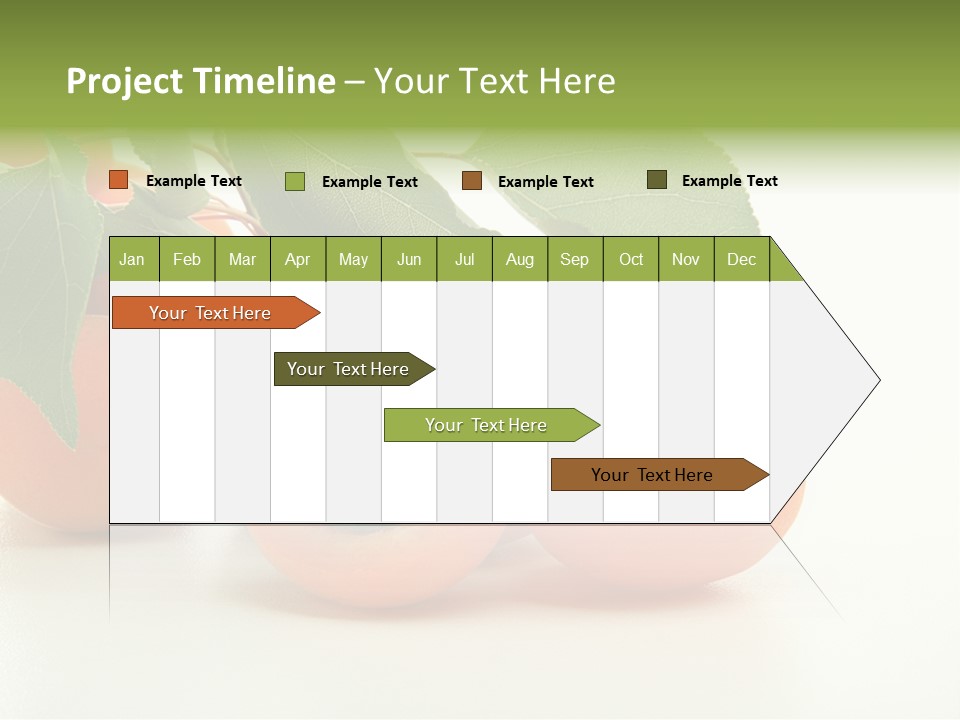 Summer Tree White PowerPoint Template