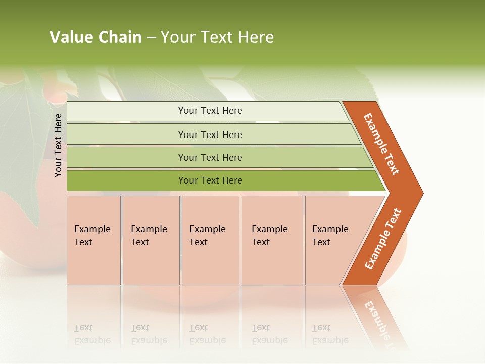 Summer Tree White PowerPoint Template
